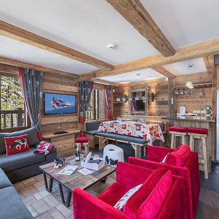 Chalet Cosy Proche Des Pistes Avec Sauna Et Cheminee - Courchevel 1850 - Fr-1-564-25 Villa Bagian luar foto