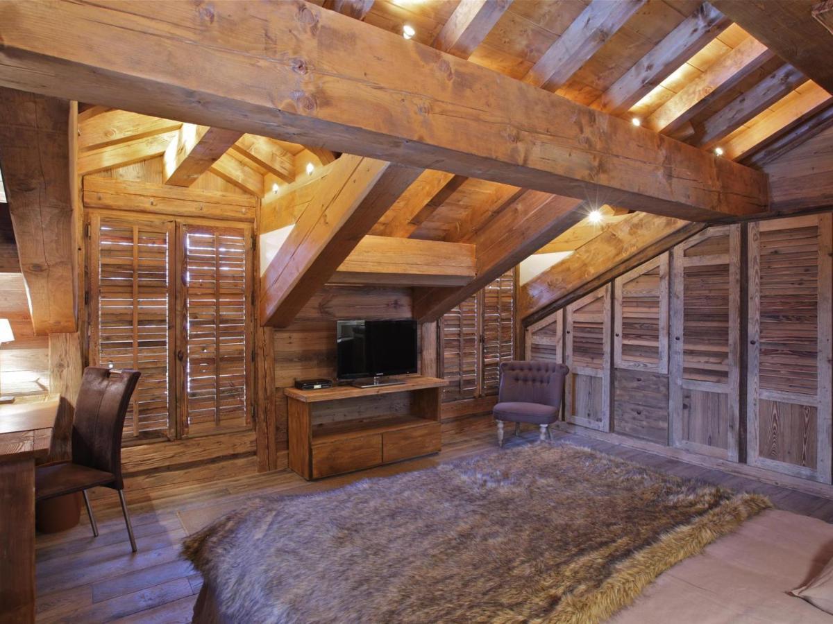 Chalet Cosy Proche Des Pistes Avec Sauna Et Cheminee - Courchevel 1850 - Fr-1-564-25 Villa Bagian luar foto