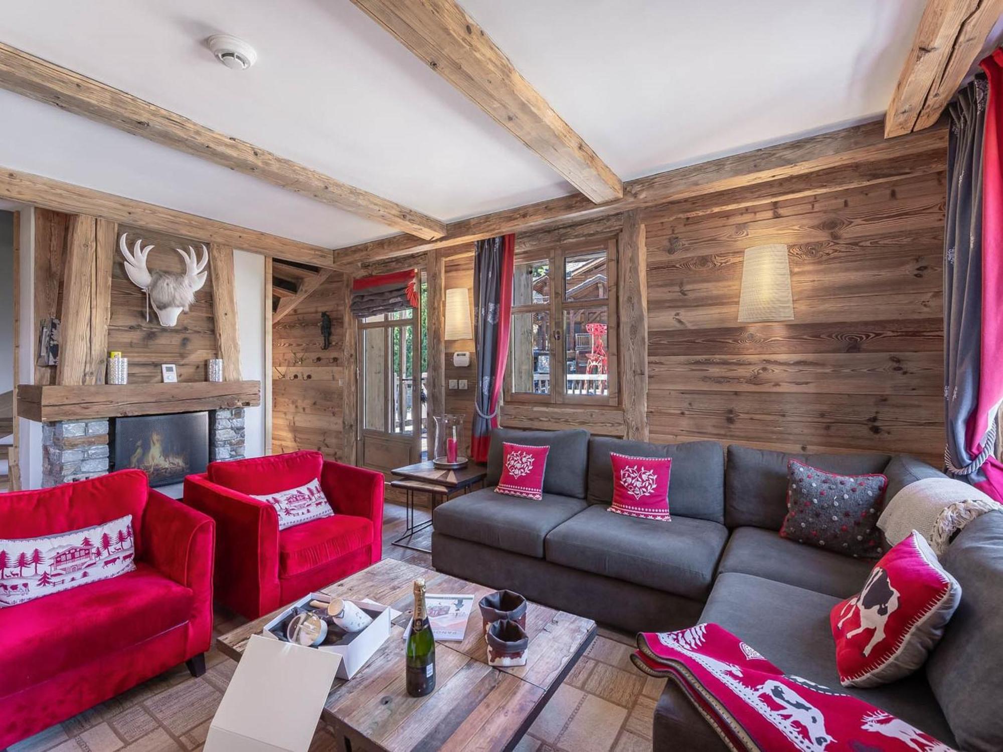 Chalet Cosy Proche Des Pistes Avec Sauna Et Cheminee - Courchevel 1850 - Fr-1-564-25 Villa Bagian luar foto