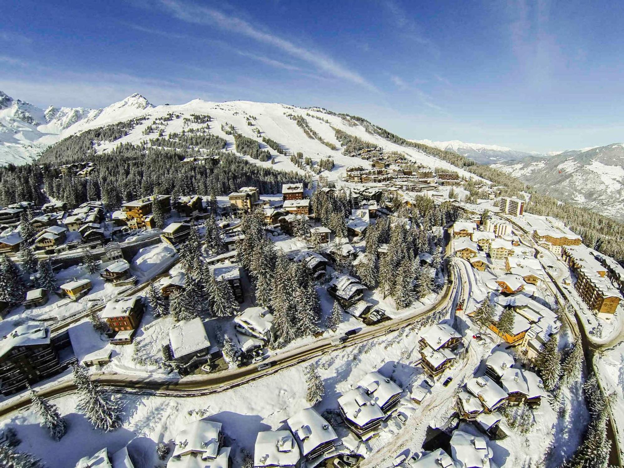 Chalet Cosy Proche Des Pistes Avec Sauna Et Cheminee - Courchevel 1850 - Fr-1-564-25 Villa Bagian luar foto